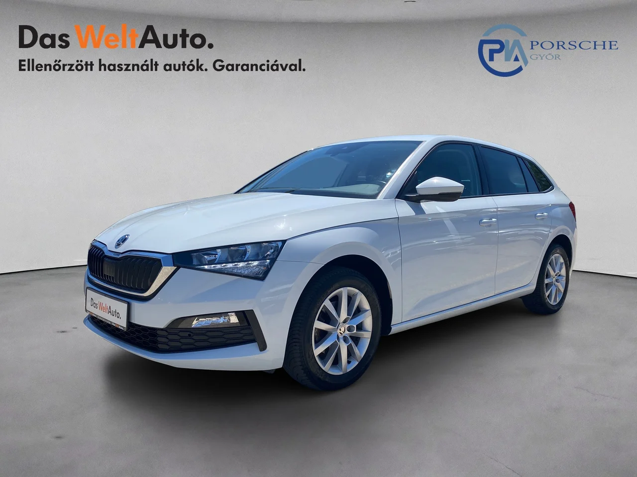 Skoda Scala 1,0 TSI 81 kW Baujahr 2022, Holdfehér metál, 109.025 km, Ungarn — Foto 1 | AMOTOR Skoda Scala 1,0 TSI 81 kW Baujahr 2022, Holdfehér metál, 109.025 km, Ungarn — Foto 1