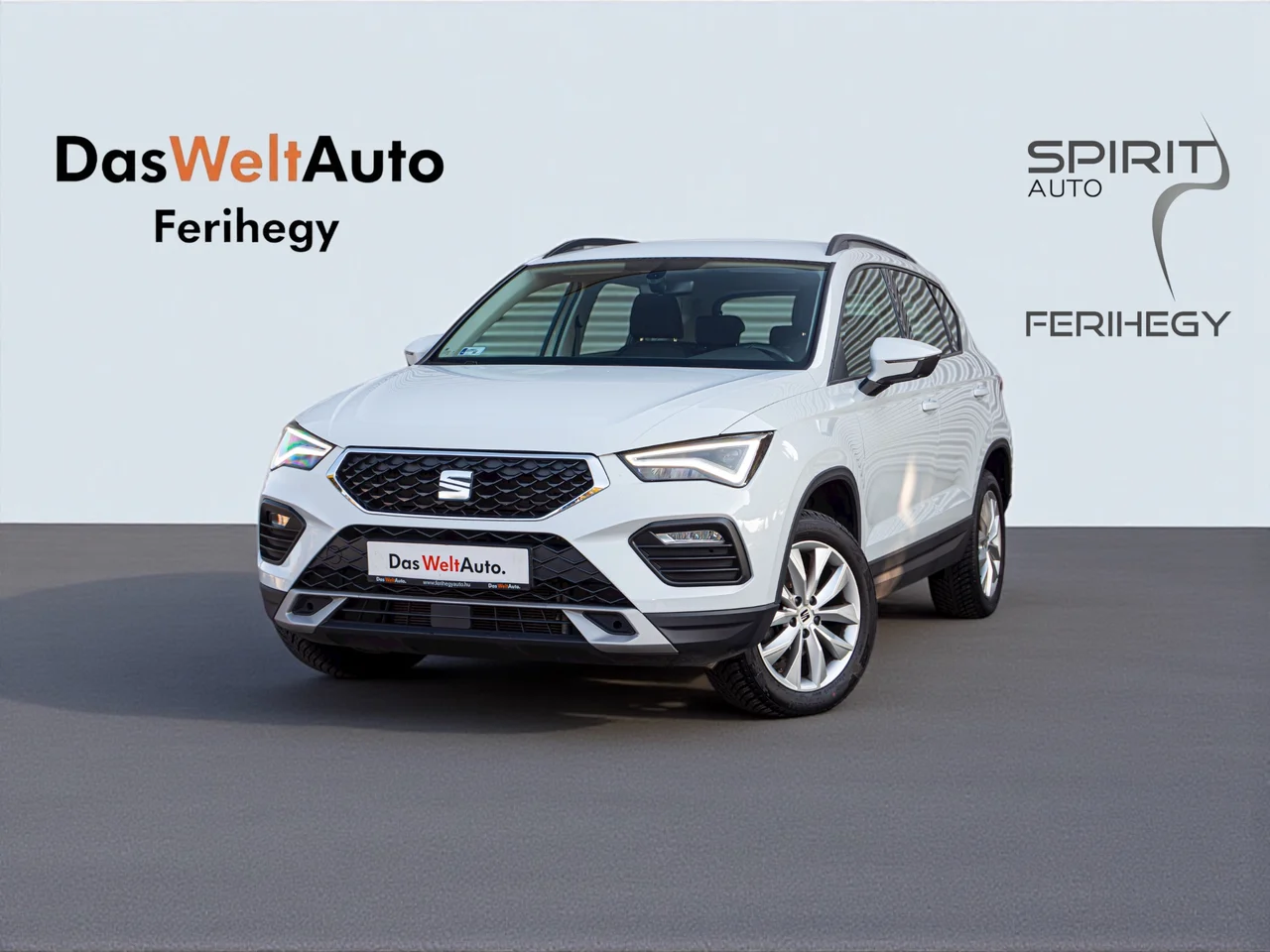SEAT Ateca 1,5 TSI 110 kW DSG Baujahr 2023, Nevada fehér metál, 56.671 km, Ungarn — Foto 1