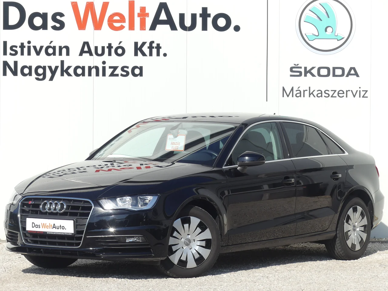 Audi A3 1,4 TFSI 92 kW Baujahr 2014, Brillant fekete, 51.812 km, Ungarn — Foto 1 | AMOTOR Audi A3 1,4 TFSI 92 kW Baujahr 2014, Brillant fekete, 51.812 km, Ungarn — Foto 1