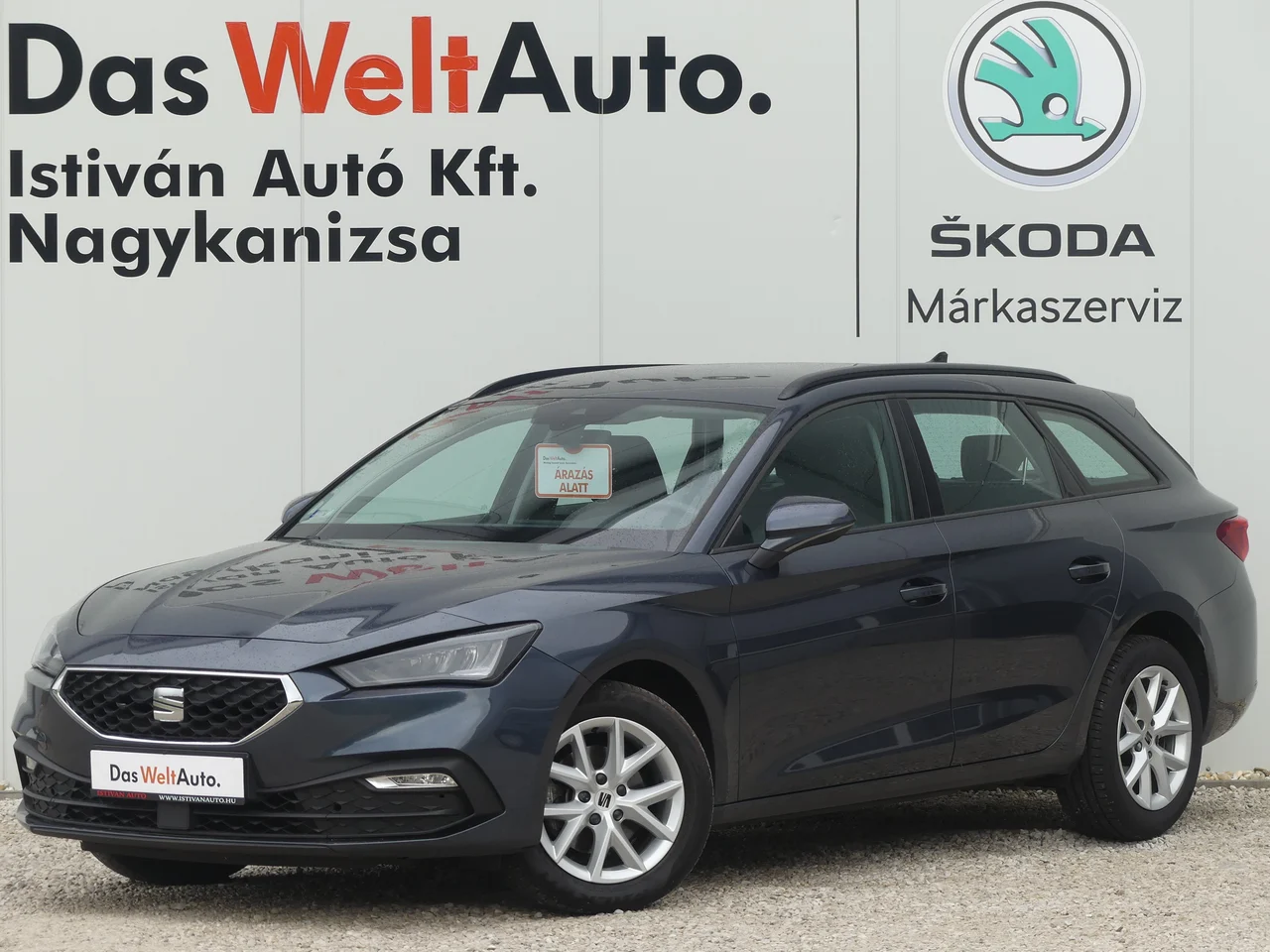 SEAT Leon 1,5 TSI 96 kW Baujahr 2023, Magnetic szürke metál, 99.155 km, Ungarn — Foto 1 | AMOTOR SEAT Leon 1,5 TSI 96 kW Baujahr 2023, Magnetic szürke metál, 99.155 km, Ungarn — Foto 1