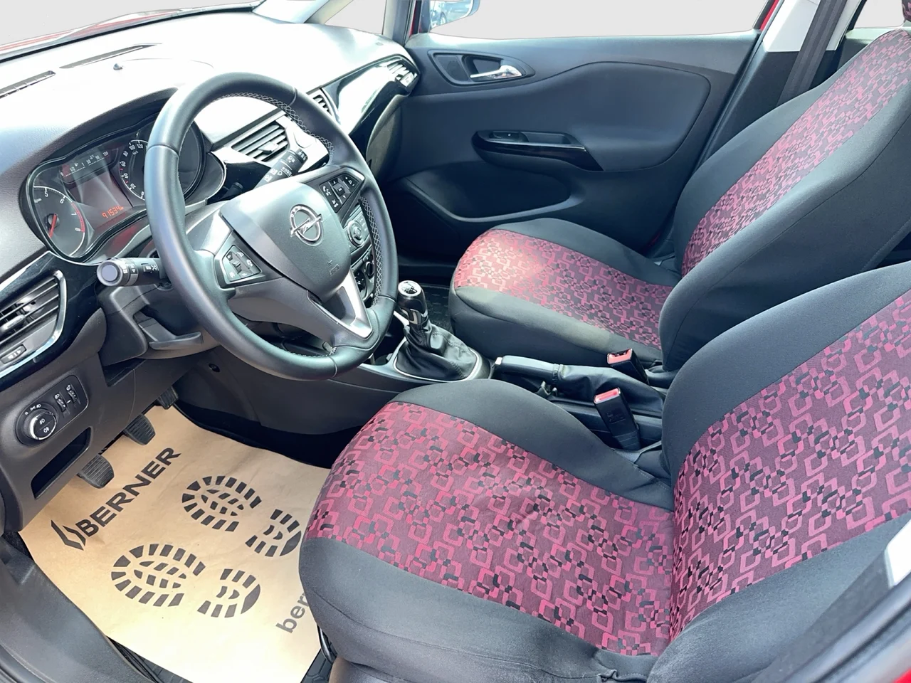 Opel Corsa 74 kW 1.4 T Baujahr 2017, középpiros - normál, 91.534 km, Ungarn — Foto 9 von 13