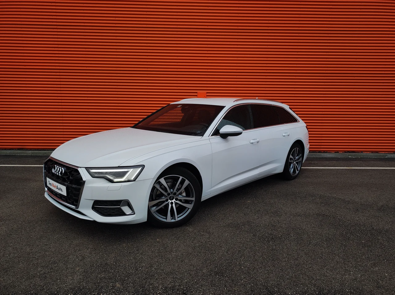 Audi A6 4x4 2,0 150 kW TDI Automatik Baujahr 2024, Gleccserfehér metál, 20.957 km, Ungarn — Foto 1