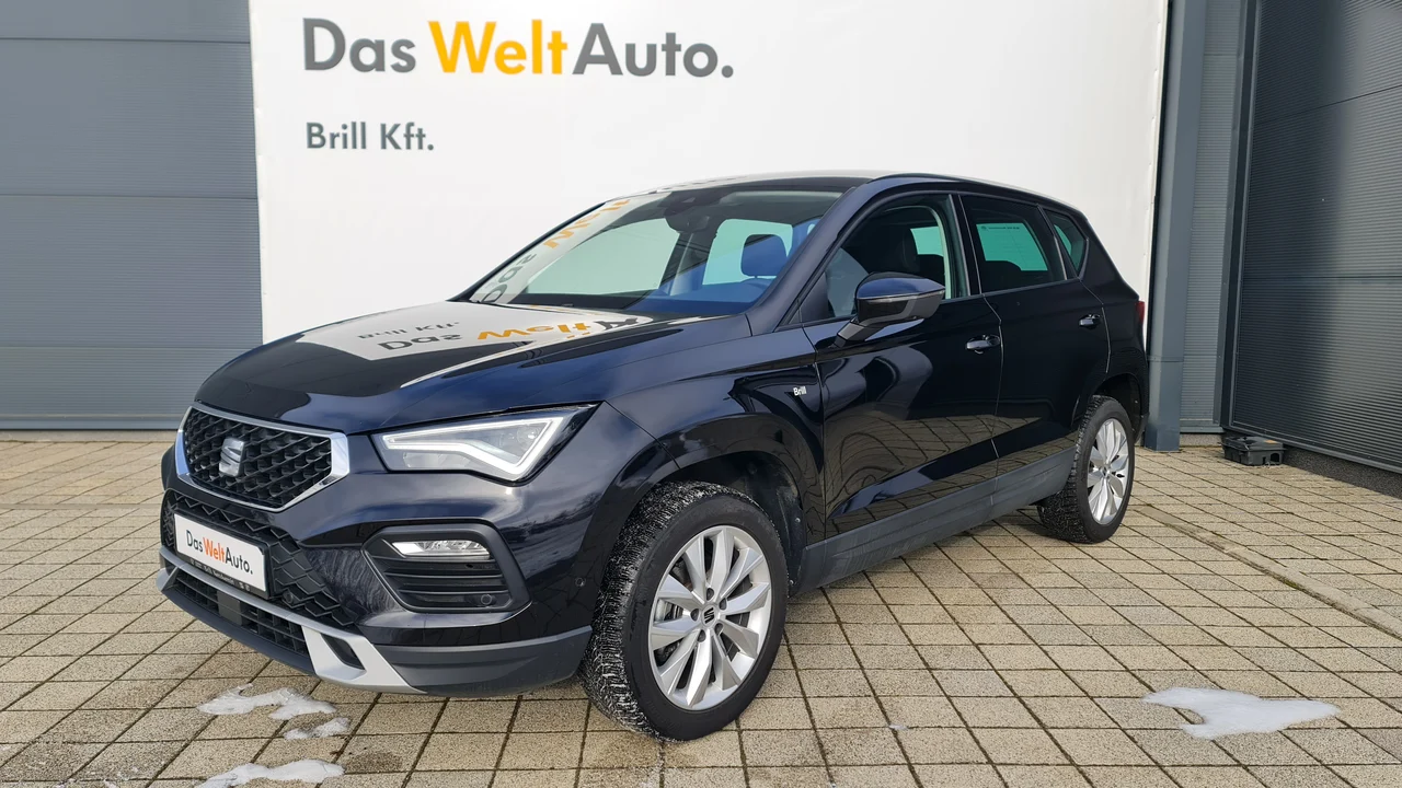SEAT Ateca 1,5 TSI 110 kW DSG Baujahr 2025, Feketemágia metál, 26.904 km, Ungarn — Foto 1