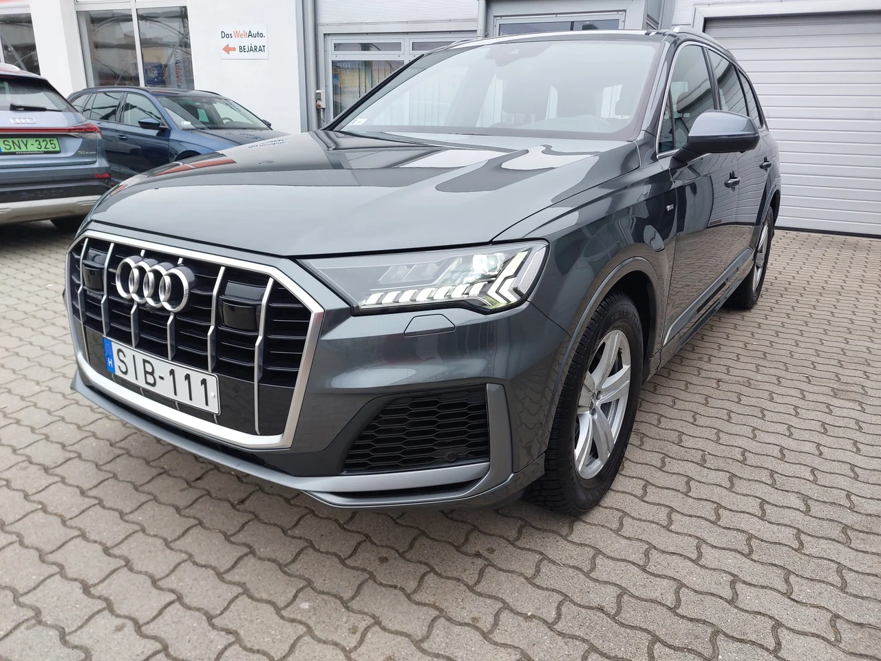 Audi Q7 4x4 3,0 210 kW TDI tiptronic Baujahr 2020, Daytona-szürke gyöngyház, 105.855 km, Ungarn — Foto 1