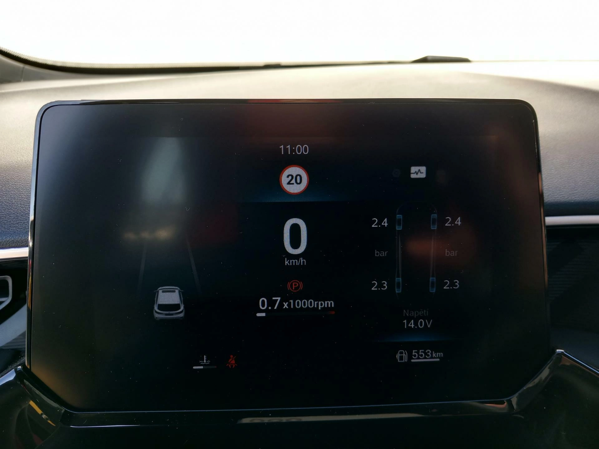 MG MG3 1,5 85 kW Schaltgetriebe, 5.000 km, Tschechien — Foto 12 von 23