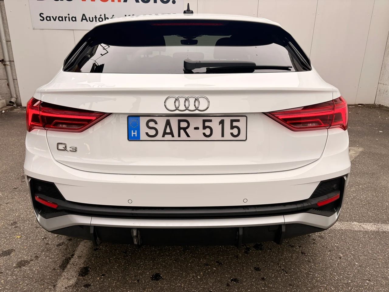Audi Q3 2,0 110 kW TDI Automatik Baujahr 2020, Íbiszfehér, 91.152 km, Ungarn — Foto 5 von 20