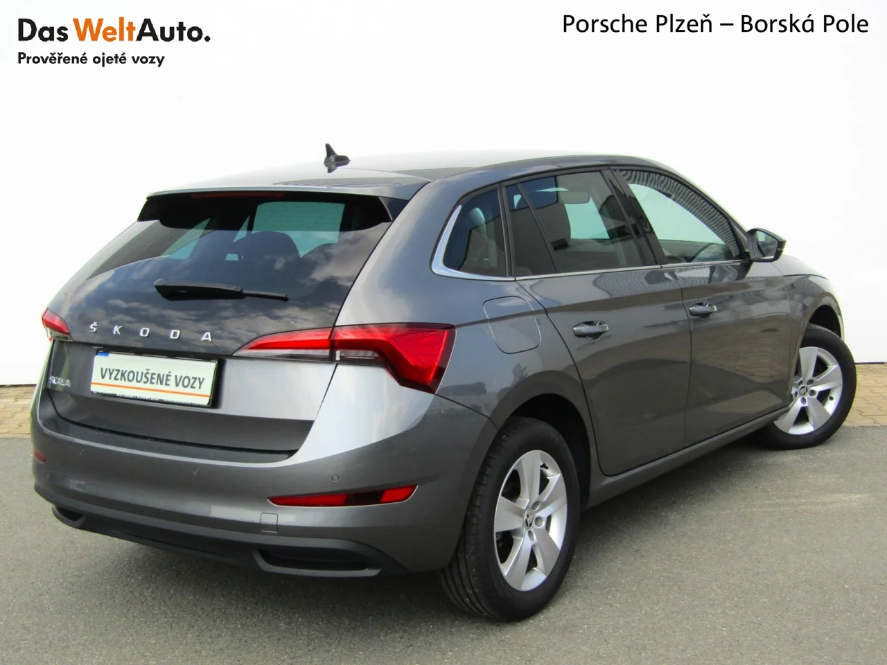 Škoda Scala 1,0 TSI 81 kW 81KW Schaltgetriebe Baujahr 2023, šedá - metalická, 66.100 km, Tschechien — Foto 2 von 25
