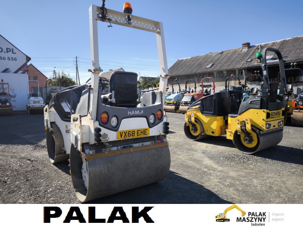 Walze Hamm Walec Hd Baujahr 2018, Import Auf Lager in der EU — Foto 4 von 14