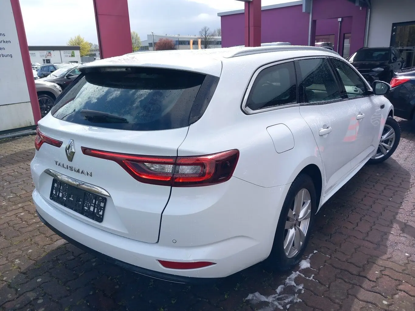 Renault Talisman 117 kW 1.3 TCe Automatik Baujahr 2019, weiß, 76.800 km, Deutschland — Foto 3 von 4