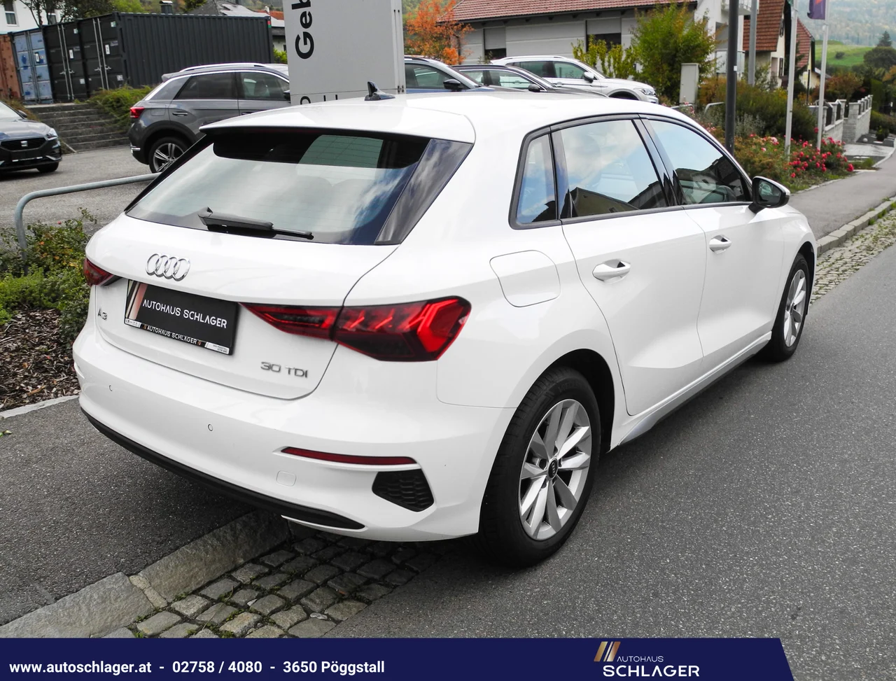 Audi A3 2,0 85 kW TDI Automatik Baujahr 2021, ibisweiß, 185.000 km, Österreich — Foto 4 von 15