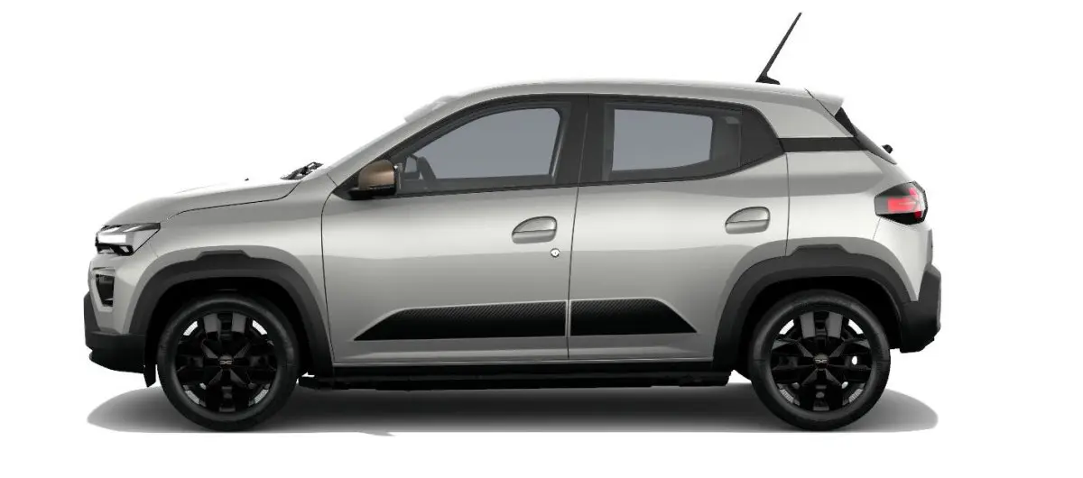 Dacia Spring 75 kW Automatik, silber, 10 km, Deutschland — Foto 2 von 5