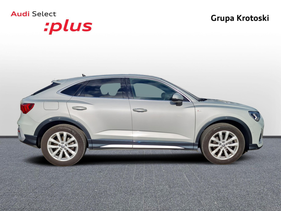 Audi Q3 1.5 TFSI Automatik Baujahr 2020, srebrny, 70.902 km, Polen — Foto 7 von 8