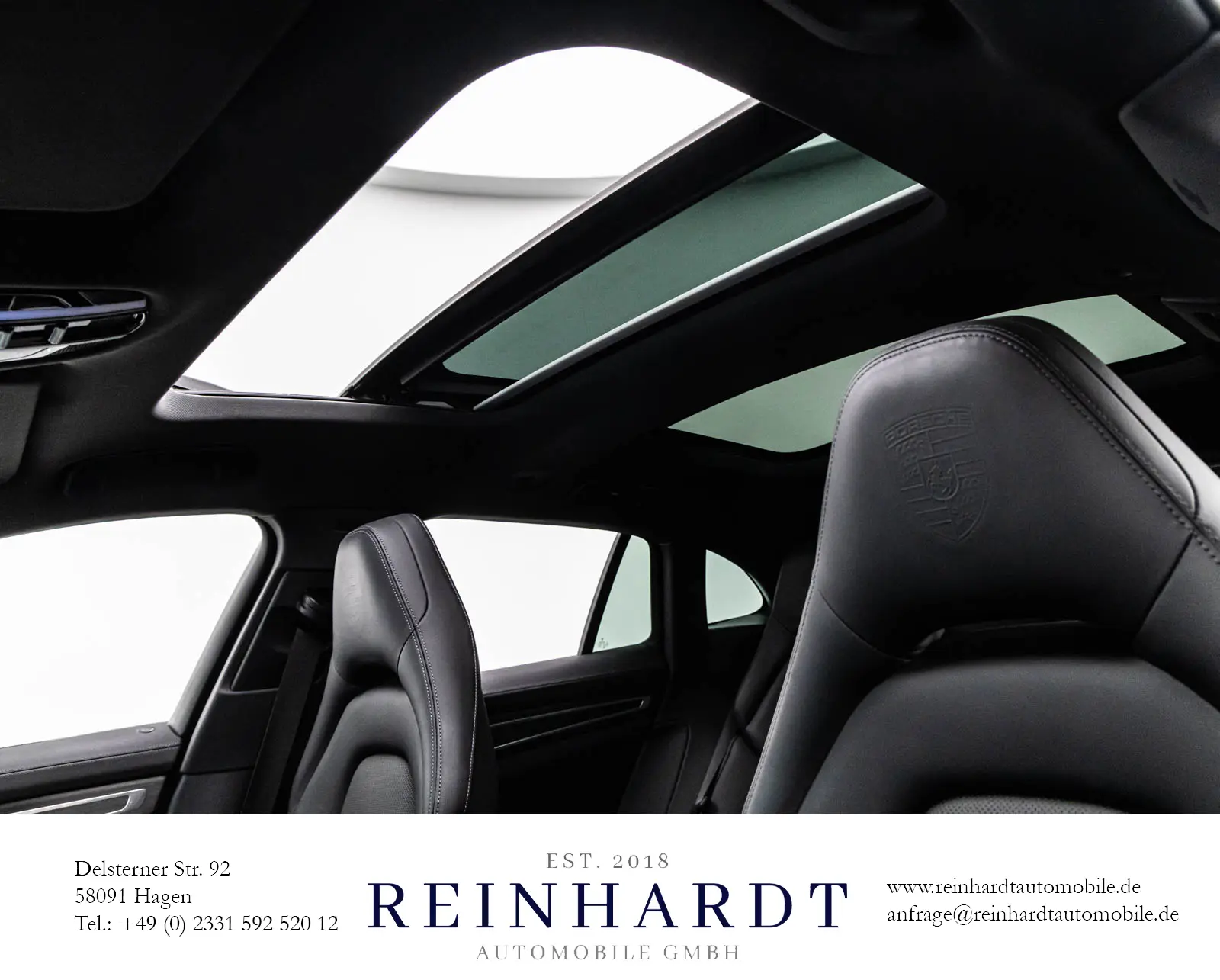 Porsche Panamera 4x4 2,9 340 kW Automatik Baujahr 2023, blau, 43.436 km, Deutschland — Foto 14 von 32