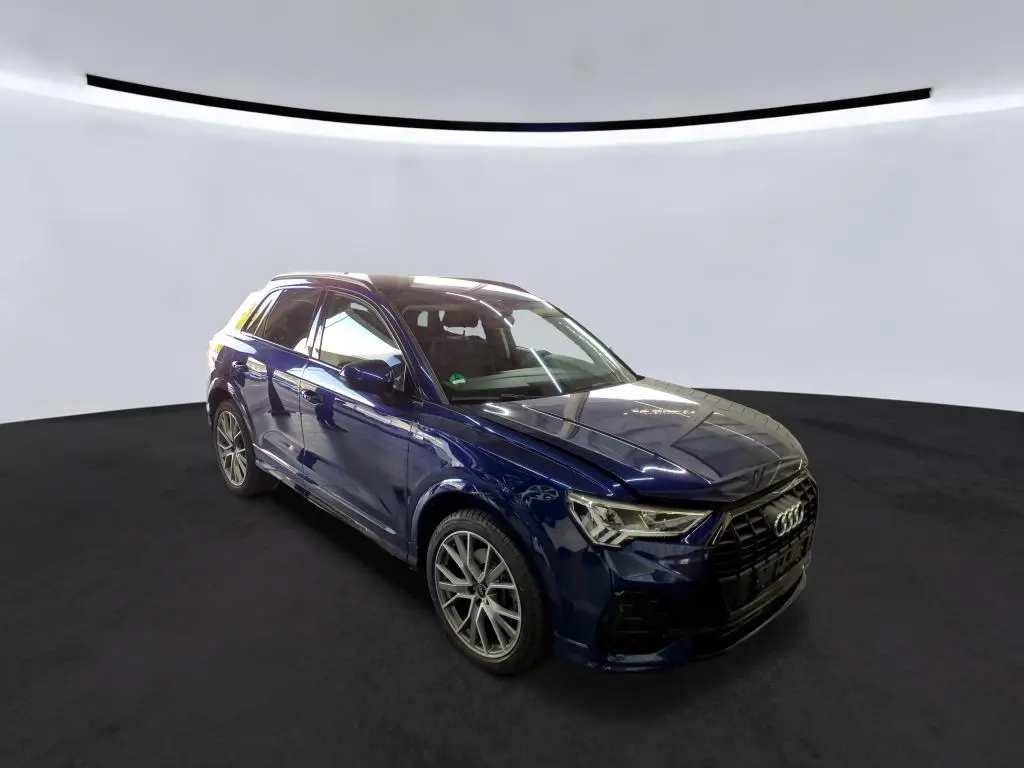 Audi Q3 1,4 180 kW Automatik Baujahr 2023, blau, 45.736 km, Deutschland — Foto 4 von 8