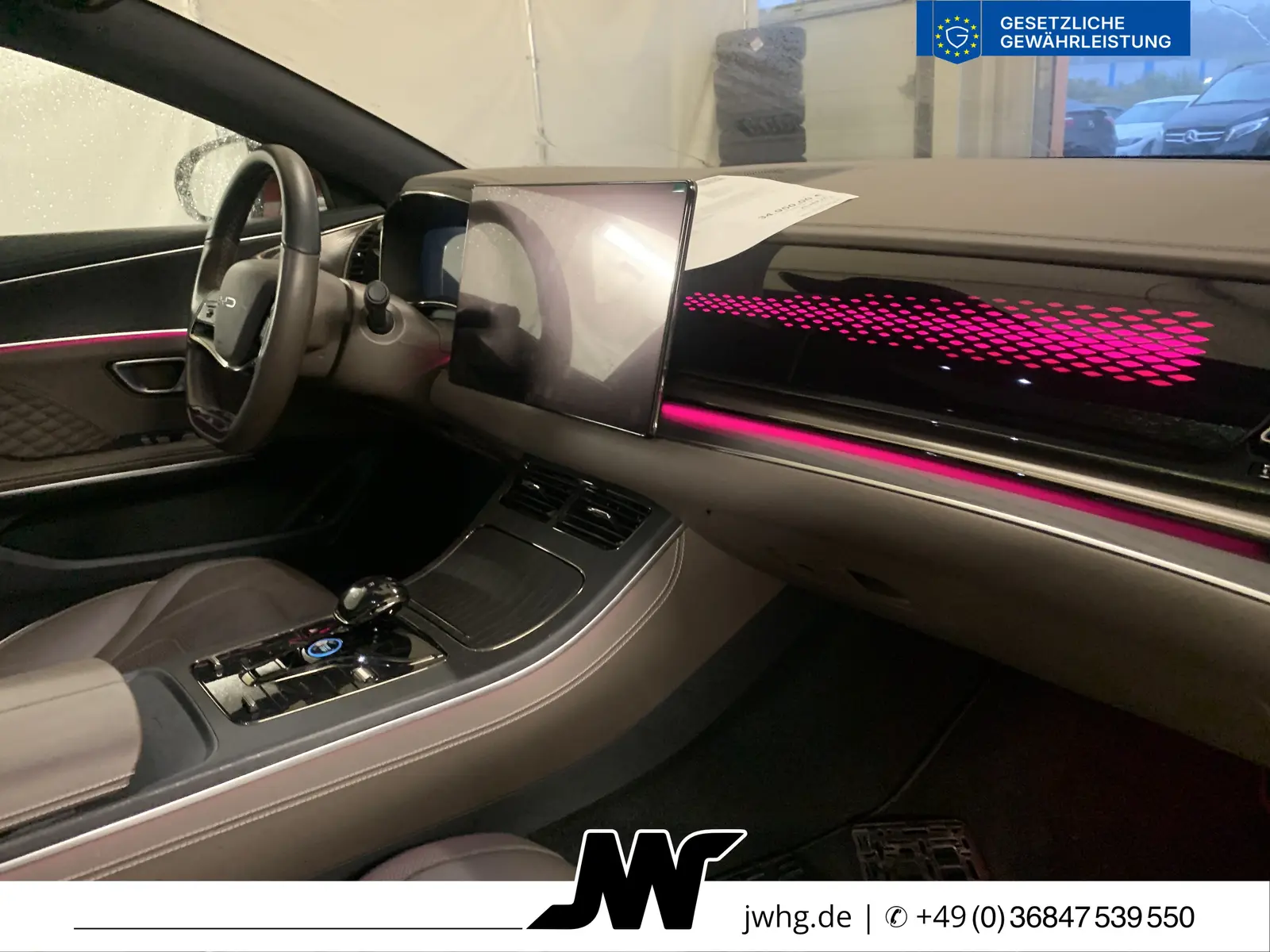BYD HAN 4x4 380 kW 85,4 Automatik Baujahr 2023, rot, 77.222 km, Deutschland — Foto 5 von 19